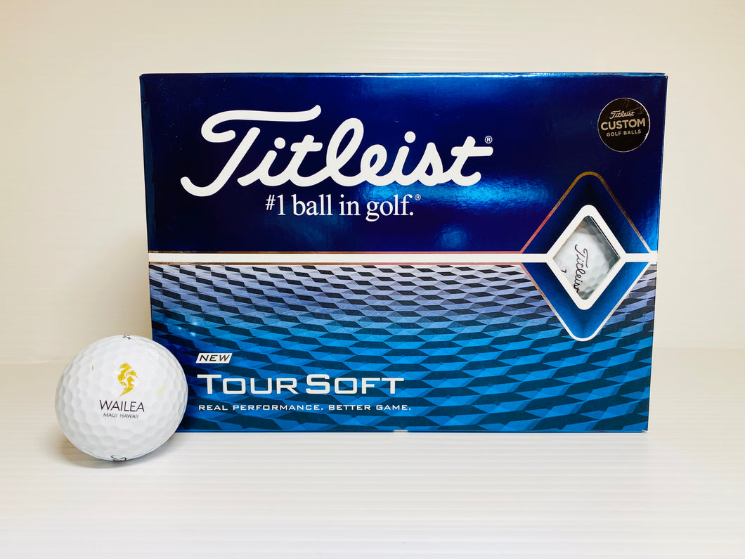 Titleist Tour Soft - w/Wailea Golf Club logo